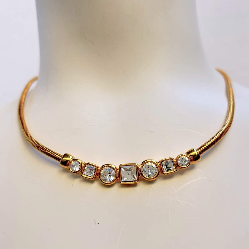 Golden Sparkle Necklace by Cookie Lee